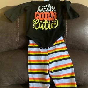 Boutique indie outfit 0-6 months Halloween